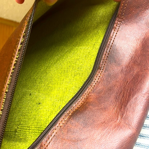 😎LEATHER MESSENGER BAG💼 - Picture 6 of 8
